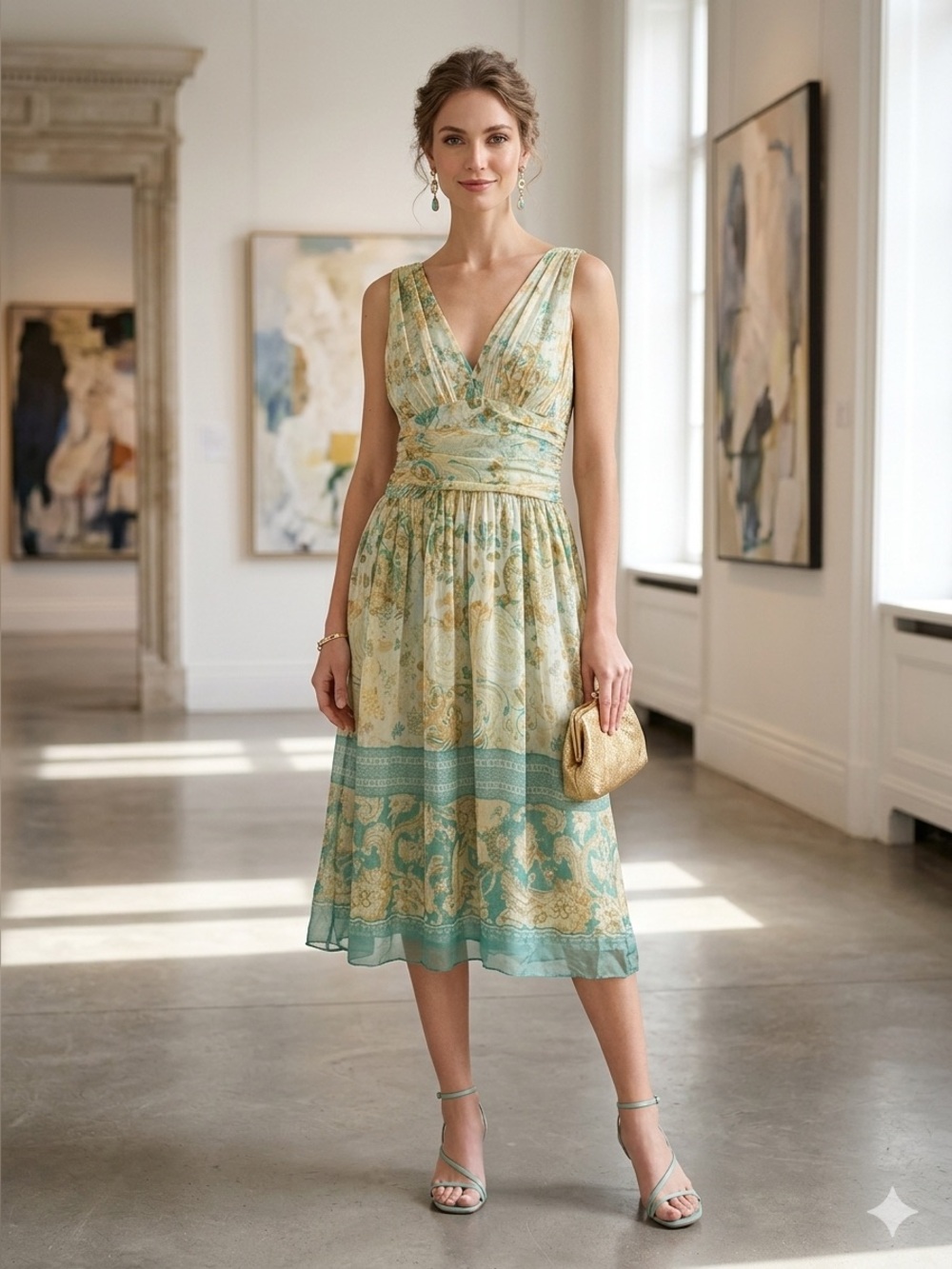 Vintage Silk Dress 16